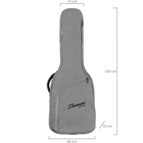 Shaman WGB-115 GY Premium-Line Acoustic Guitar Gig Bag Grey