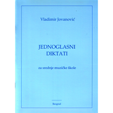 Jednoglasni Diktati - Vladimir Jovanović