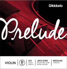 D'Addario Prelude Violin D-re J813 4/4 medium