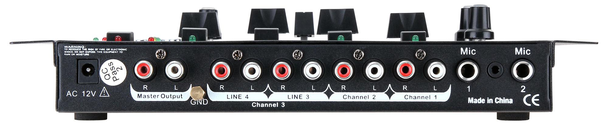 Pronomic DX-30BTU USB MKII DJ table de mixage43 - TV Son Photo