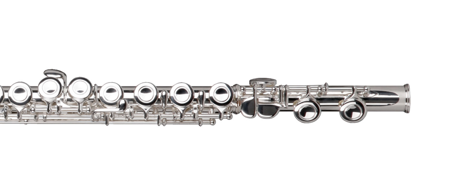 Flûte Traversière Classic Cantabile FL-200 - En Maillechort - Pour Débutants - Son Chaud Et Clair - Avec étui
