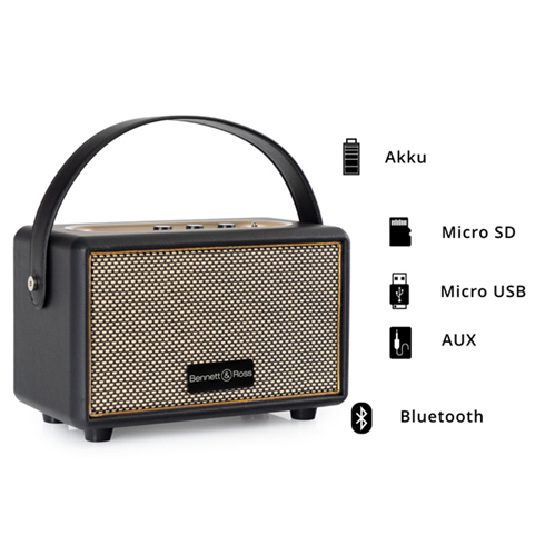 Bennett & Ross BB-820BK Bluetooth