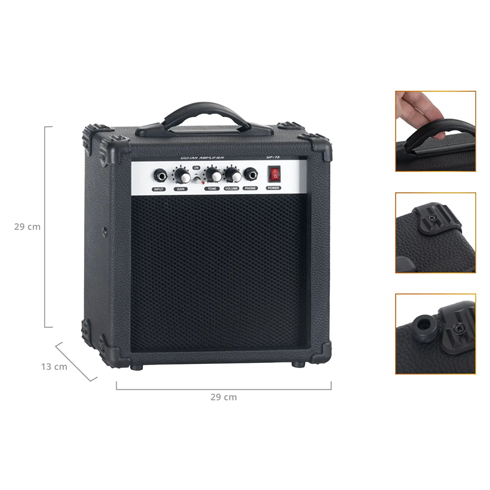 Rocktile ST Pack Electric Guitar Set Sunburst incl amp, gig bag, cable, strap and strings