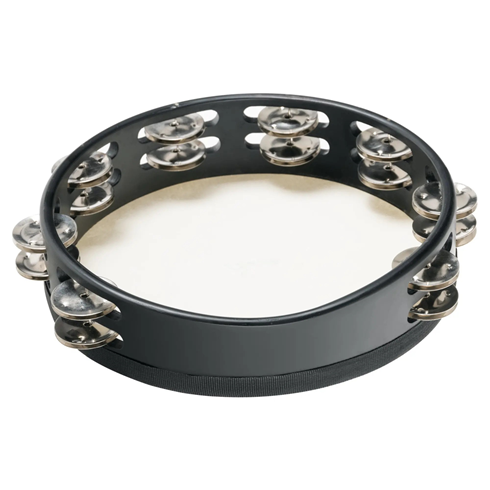 XDrum TMF10-BK 10" Tambourine with Skin