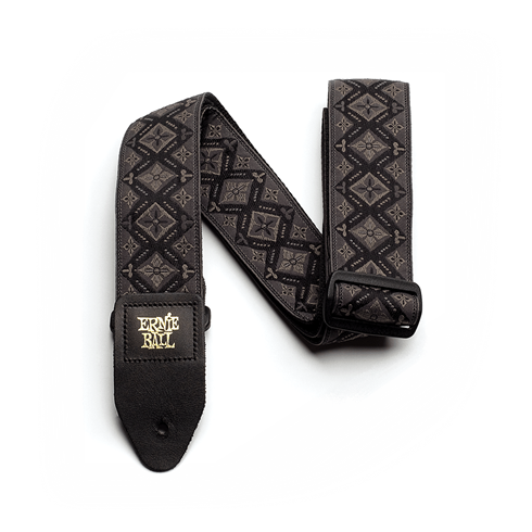 Ernie Ball Classic Jacquard  Regal Black Strap