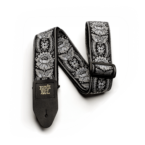 Ernie Ball Classic Jacquard  Silver Orleans Strap