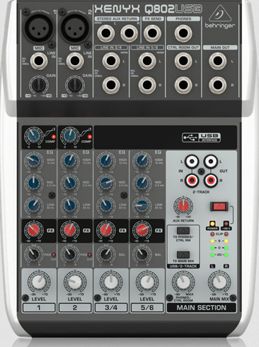 Behringer Xenyx Q802 USB