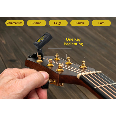 Rocktile 5-3C Three Color Clip-Tuner