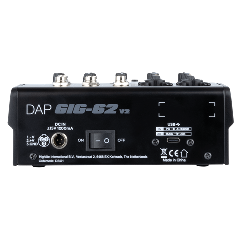DAP Audio GIG 62 V2