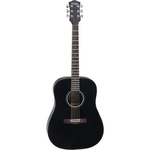Rocktile D-60 Acoustic Guitar Black