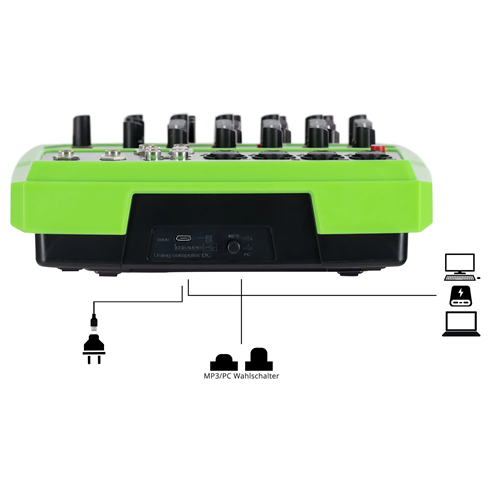 Pronomic Mini6 6-Channel USB Mixer