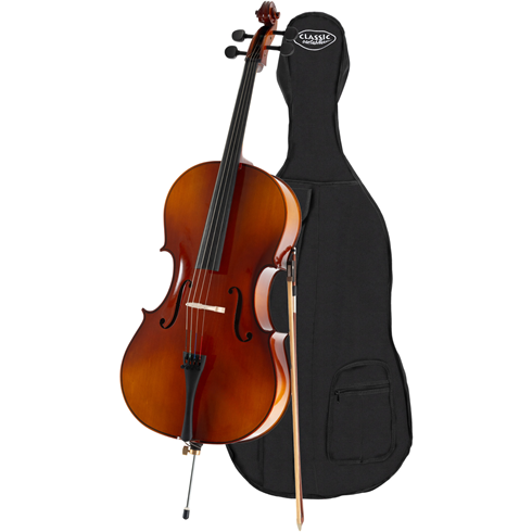 Classic Cantabile Student Cello 3/4 Set