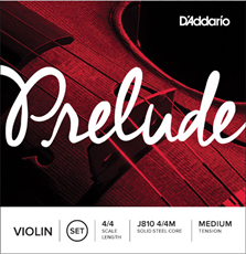 D'Addario Prelude J810 4/4