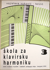 Škola za klavirsku harmoniku  3 - Vojislava Vuković-Terzić