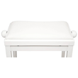 Steinmayer Piano bench Mat White