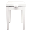 Steinmayer Piano bench Mat White