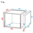 DAP DoubleDoor Case 8U
