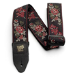 Ernie Ball E-GUITAR Jacquard BLACK ROSE Strap